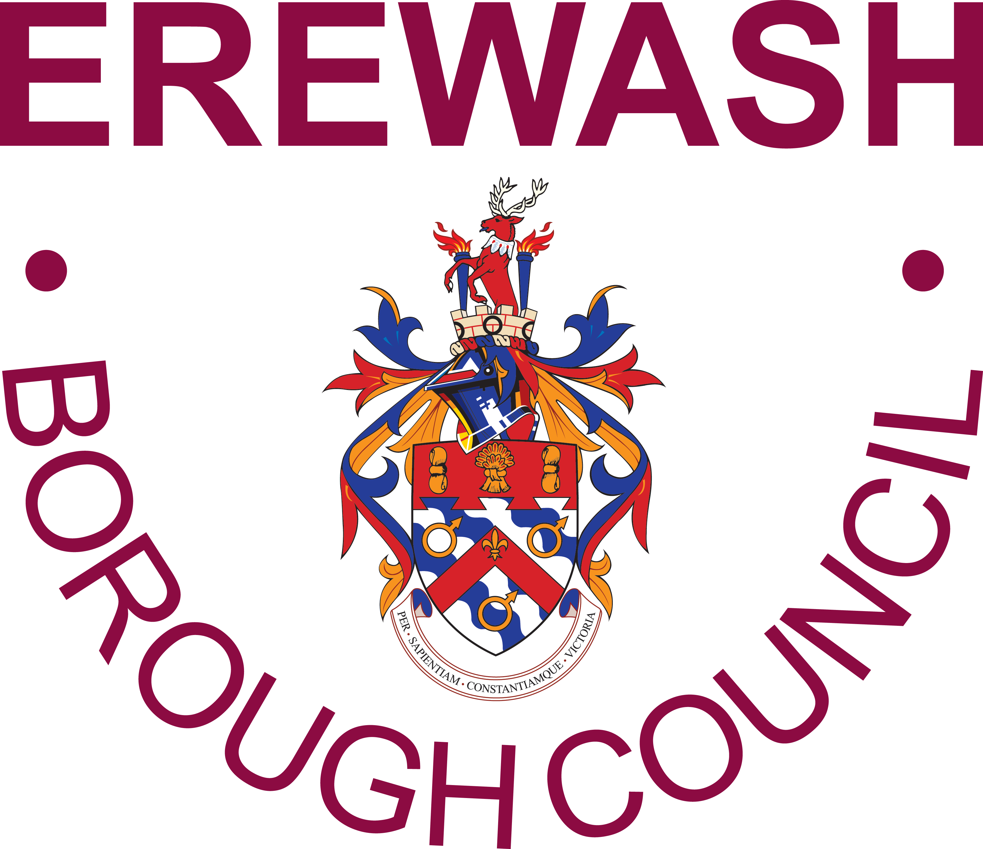 The logo of Erewash Borough Council