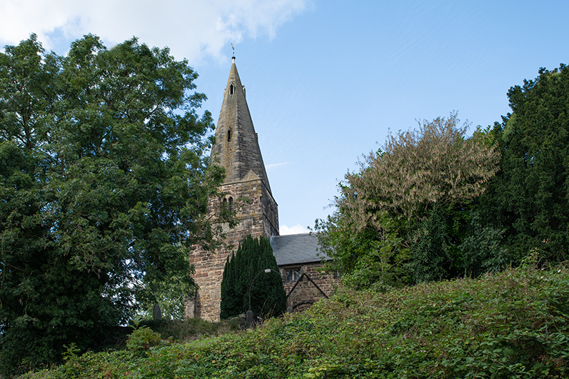 A view of St. Giles' Church, Sandiacre