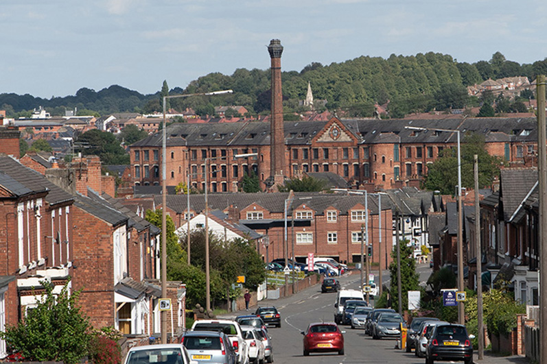 A view of Sandiacre from Derby Road