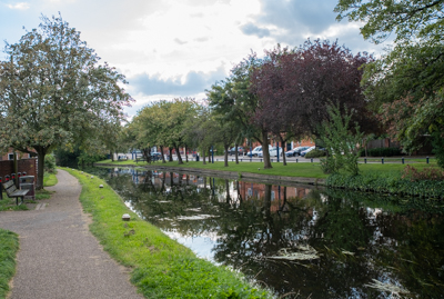 View of Padmore Moorings and the Erewash Canal