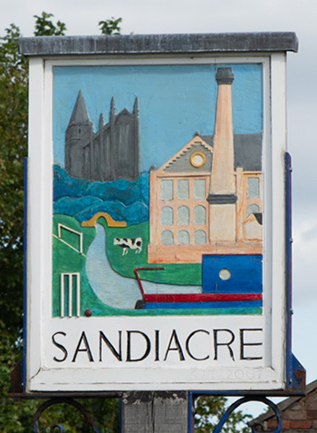 Sandiacre's Village Sign